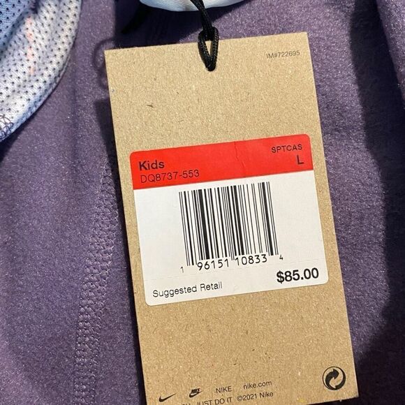 Nike ACG Polartec "Wolf tree” Big Kids Joggers Sweatpants DQ8737-553 size L New - Picture 11 of 11